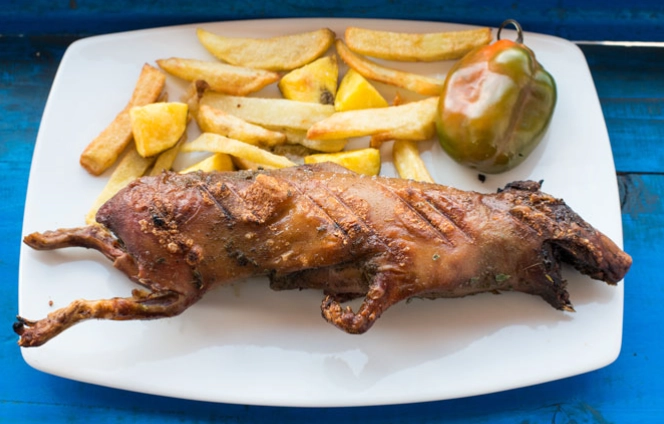 eating guinea pigs peru eating guinea pigs peru