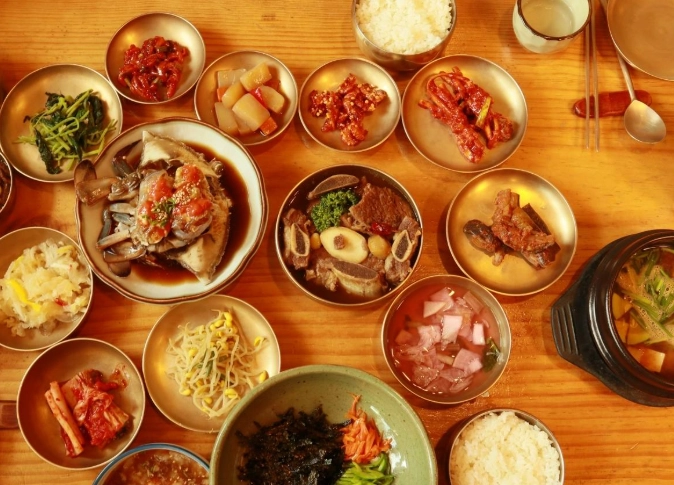 Korean dishes
