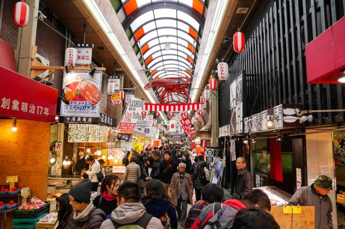 best market in osaka