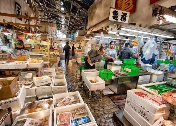 Tsukiji outer market