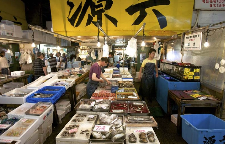 Toyosu market
