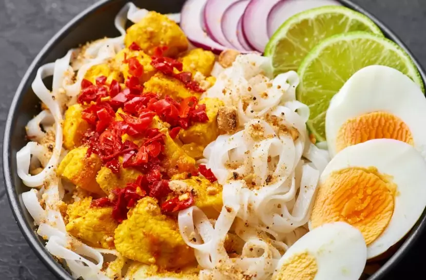 traditional myanmar dishes