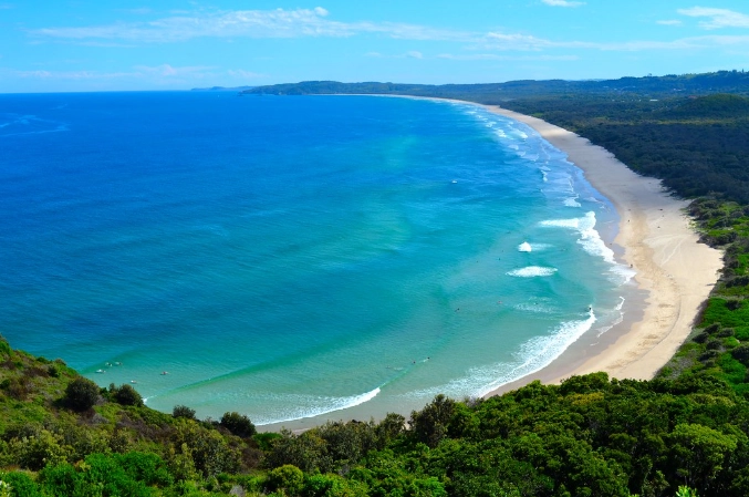 Australian coastline travel