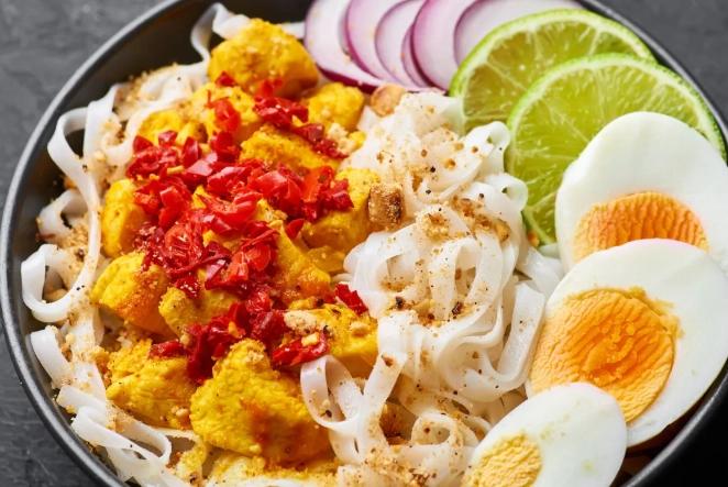 Burmese food Burmese food