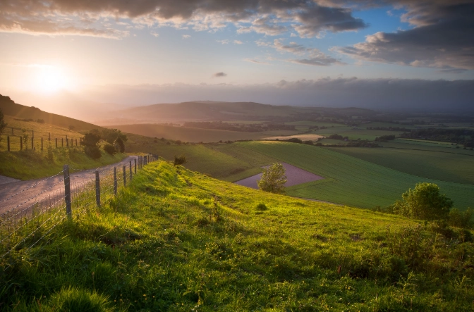 the uk countryside
